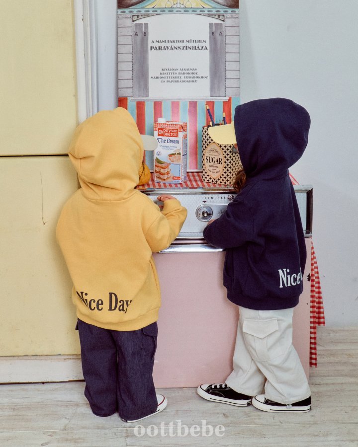 Oott Bebe - Korean Women Fashion - #momslook - Nice Hood Sweatshirts MOM - 9