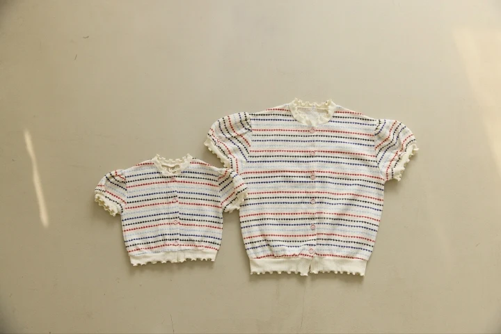 Orange Mom - Korean Children Fashion - #Kfashion4kids - Jacquard Cardigan - 5