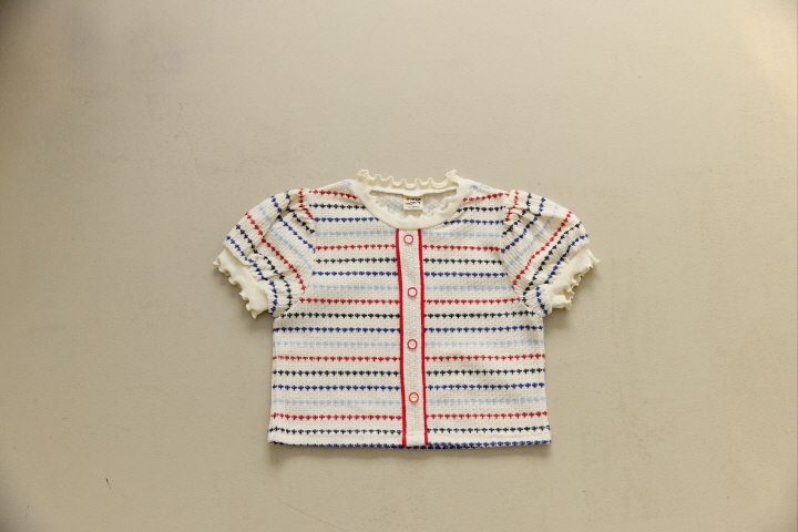 Orange Mom - Korean Children Fashion - #Kfashion4kids - Jacquard Blouse - 3