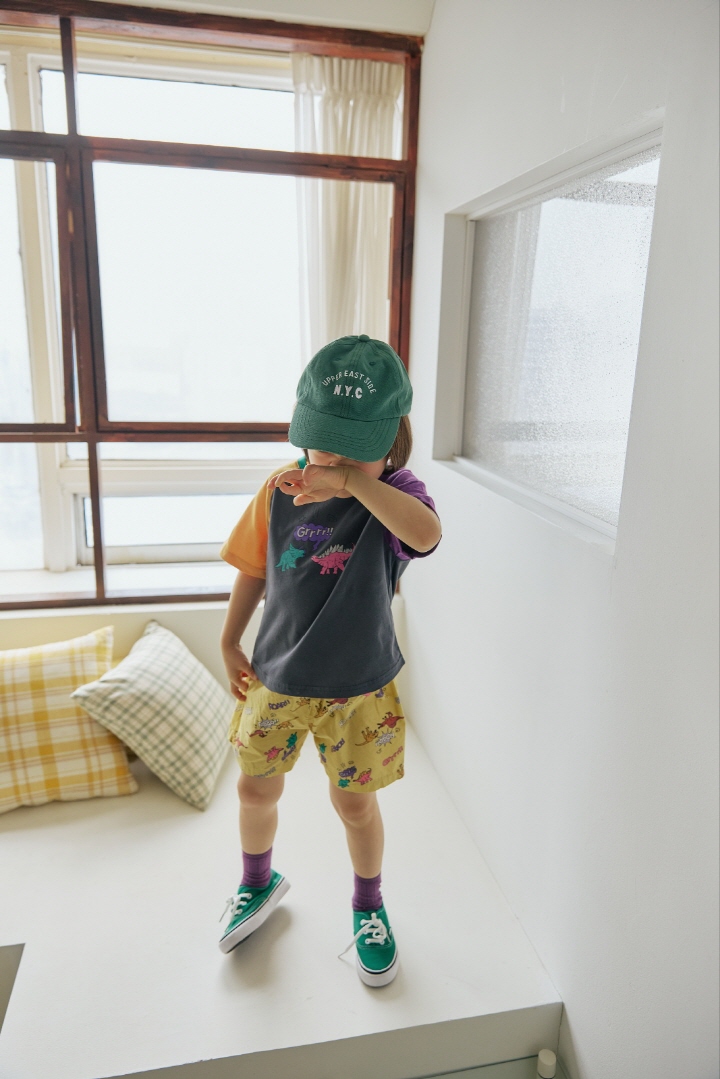 Orange Mom - Korean Children Fashion - #Kfashion4kids - Dino Printed Pants - 7