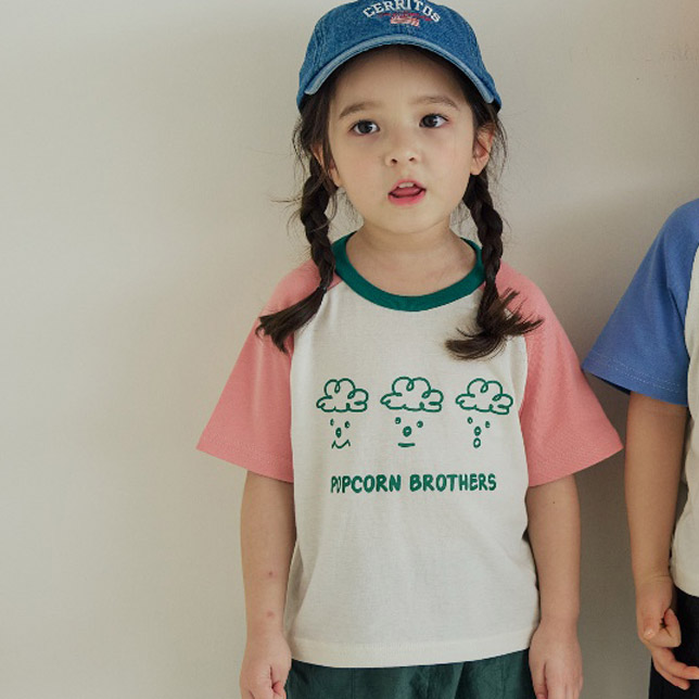 Orange Mom - Korean Children Fashion - #Kfashion4kids - Raglan Tee - 11