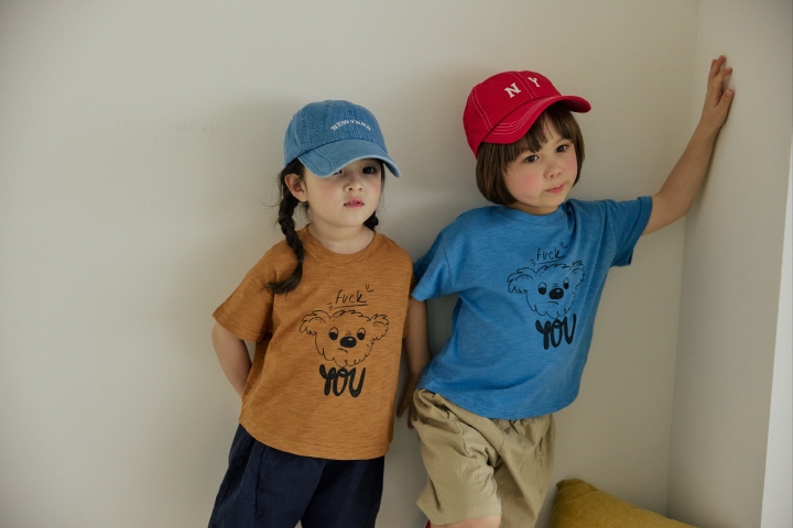 Orange Mom - Korean Children Fashion - #childofig - Puppy Tee - 9