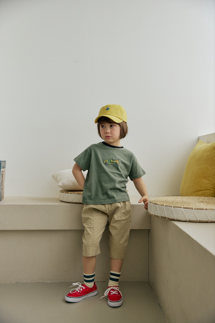 Orange Mom - Korean Children Fashion - #childofig - Car Tee - 9