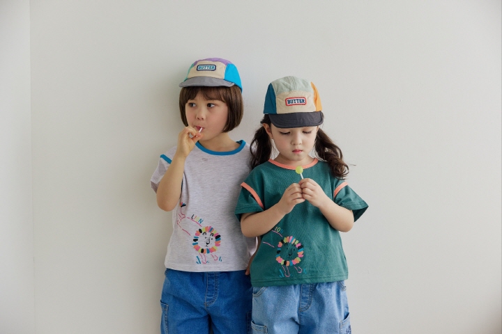 Orange Mom - Korean Children Fashion - #childrensboutique - Neon Lion Tee - 7
