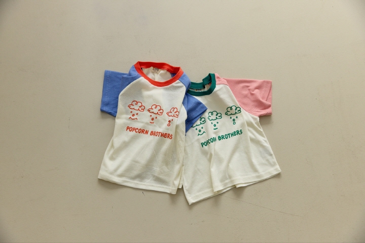 Orange Mom - Korean Children Fashion - #childofig - Raglan Tee - 4