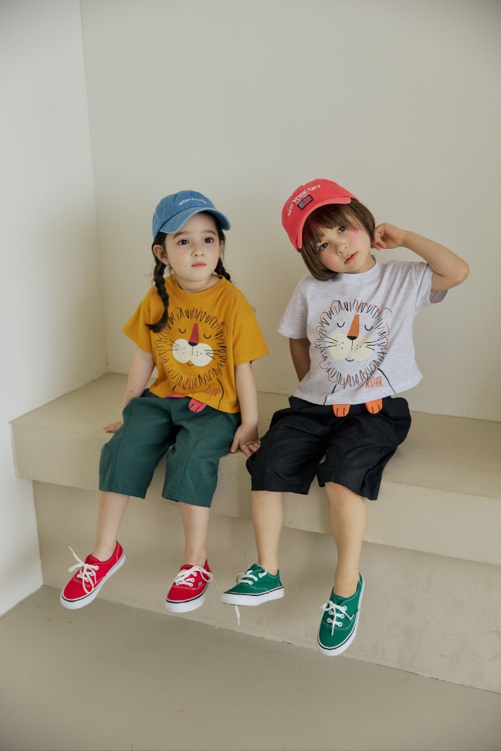 Orange Mom - Korean Children Fashion - #childrensboutique - Lion Foot Tee - 9