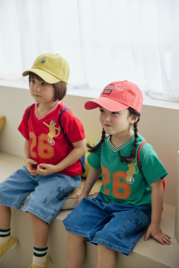 Orange Mom - Korean Children Fashion - #designkidswear - Cycling Cat Tee - 9