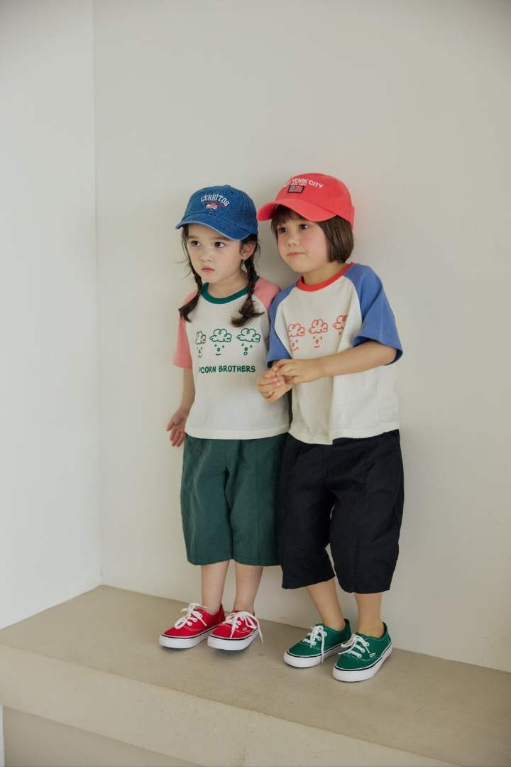 Orange Mom - Korean Children Fashion - #designkidswear - Raglan Tee - 5