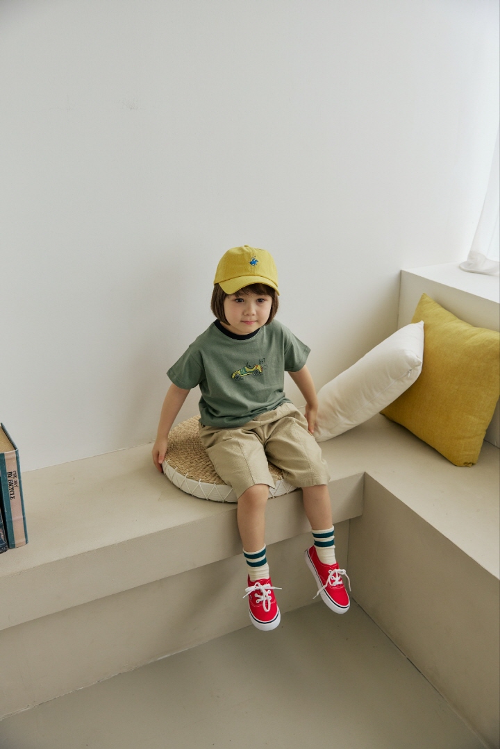 Orange Mom - Korean Children Fashion - #designkidswear - Car Tee - 11