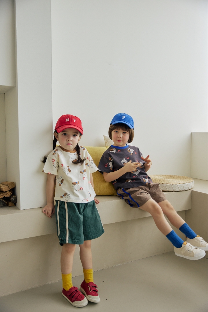 Orange Mom - Korean Children Fashion - #designkidswear - Tape Span Pants - 4