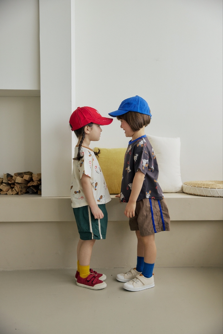 Orange Mom - Korean Children Fashion - #fashionkids - Tape Span Pants - 5