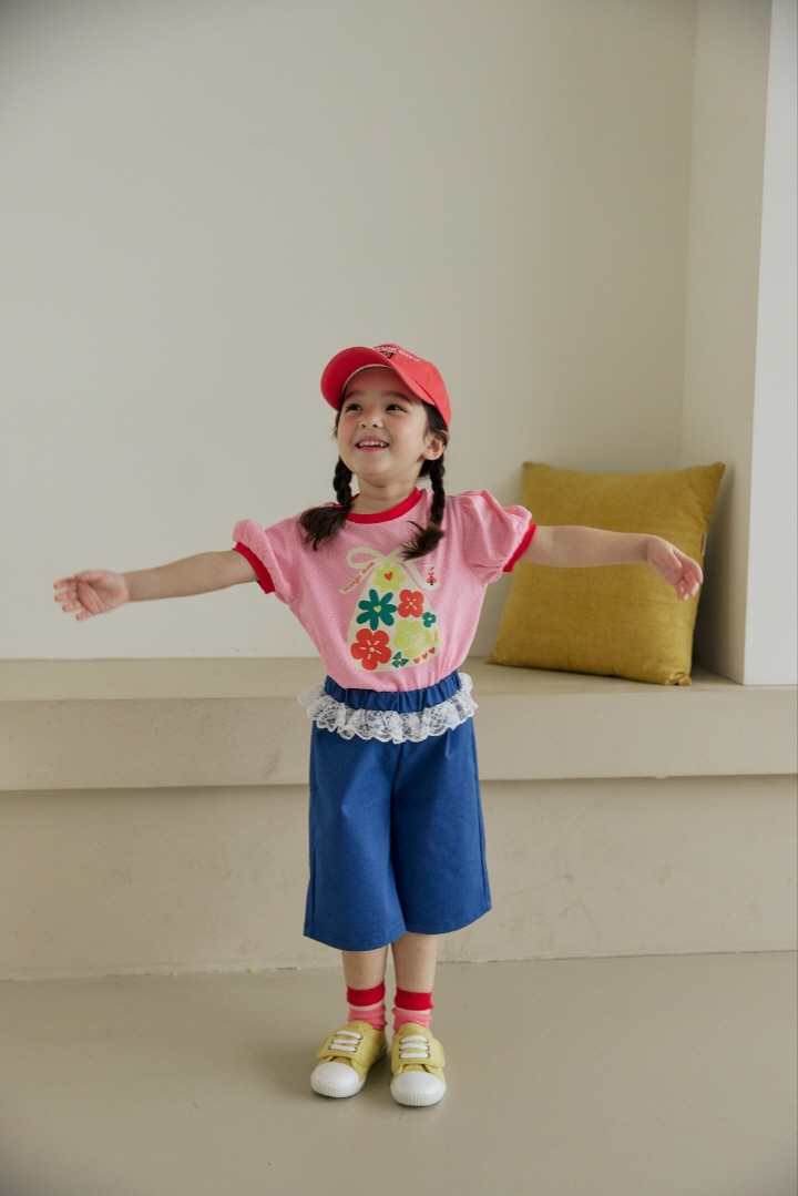 Orange Mom - Korean Children Fashion - #fashionkids - Dot Raglan Tee - 8