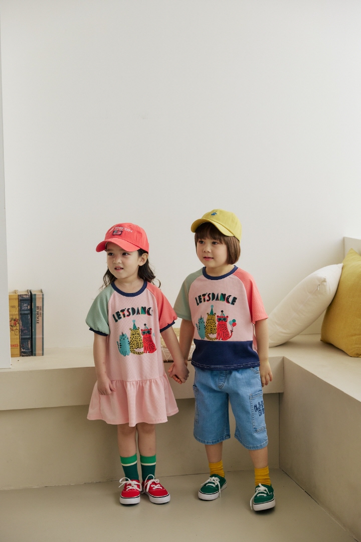 Orange Mom - Korean Children Fashion - #kidsstore - Raglan One-piece - 7