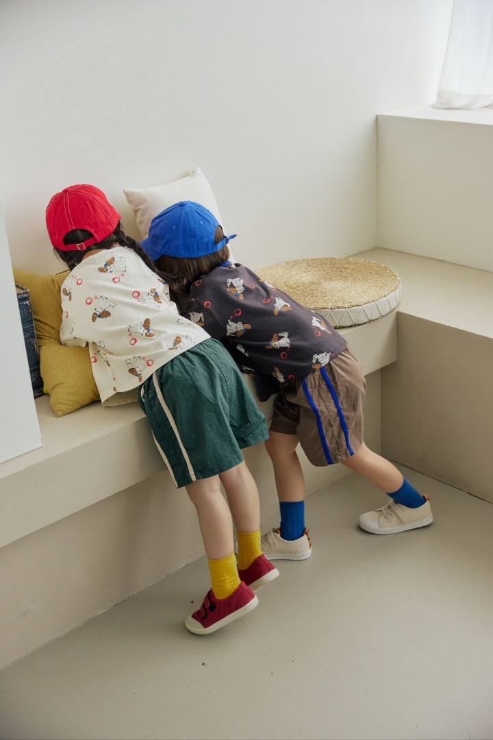 Orange Mom - Korean Children Fashion - #kidsstore - Tape Span Pants - 7