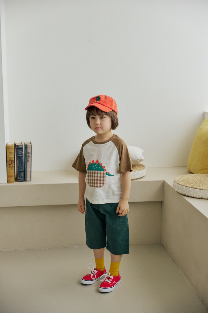 Orange Mom - Korean Children Fashion - #kidsshorts - Span Baggy Pants - 4
