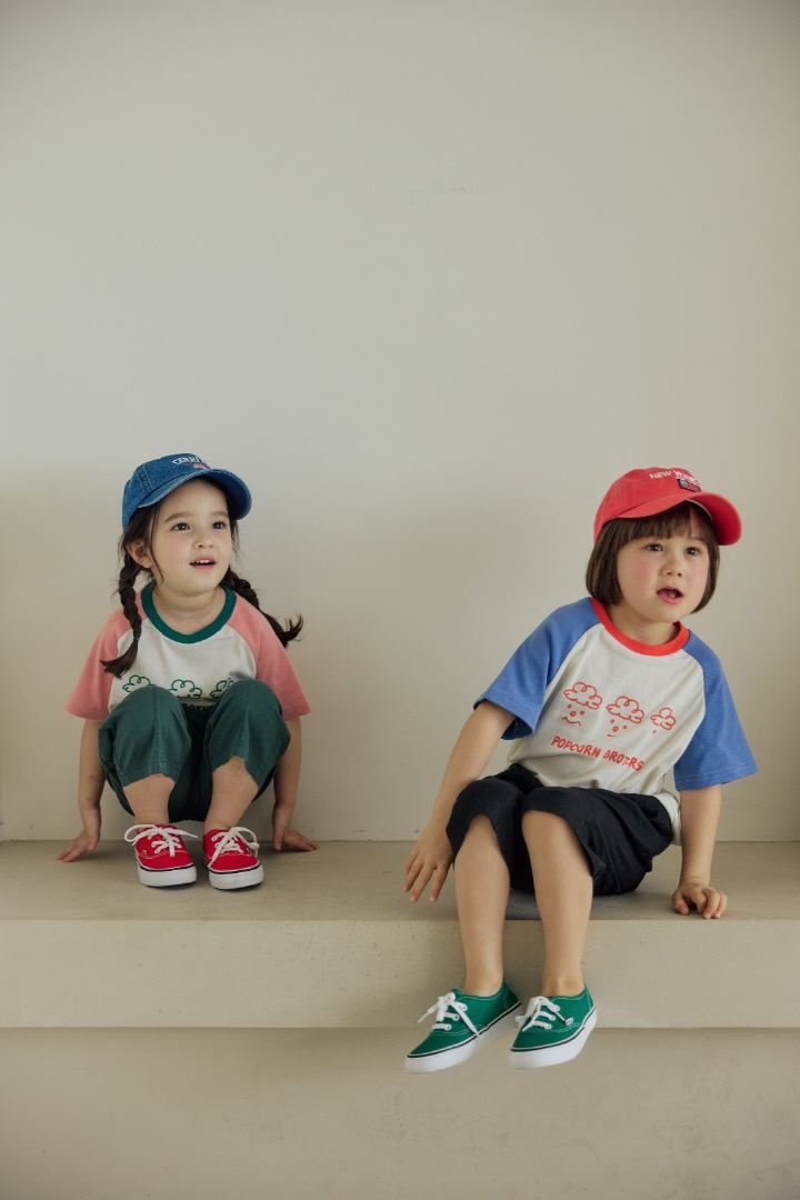 Orange Mom - Korean Children Fashion - #kidsstore - Raglan Tee - 9