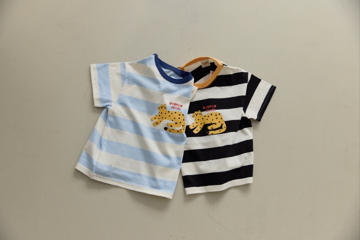 Orange Mom - Korean Children Fashion - #kidsstore - Cat Tee - 3