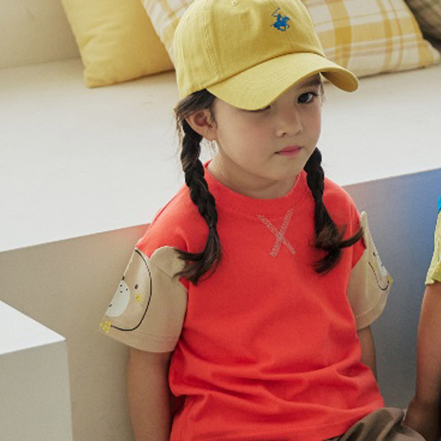 Orange Mom - Korean Children Fashion - #kidsstore - Ribbon Bear Raglan Tee - 11