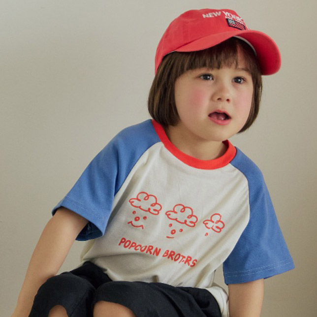 Orange Mom - Korean Children Fashion - #kidzfashiontrend - Raglan Tee - 10