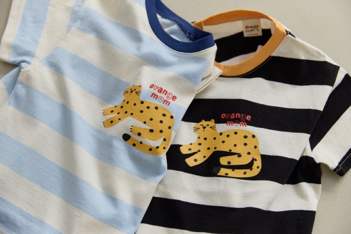 Orange Mom - Korean Children Fashion - #kidsstore - Cat Tee - 4