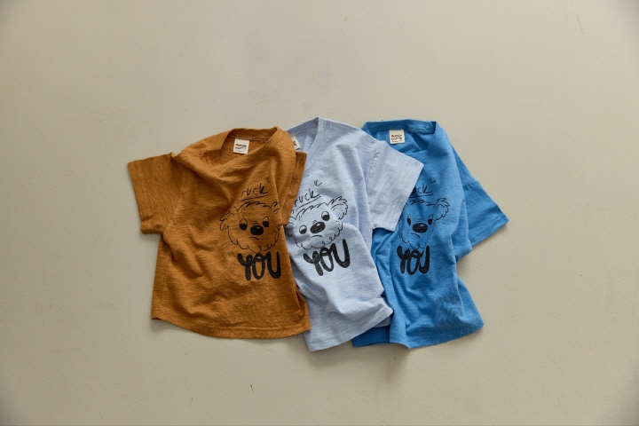 Orange Mom - Korean Children Fashion - #kidzfashiontrend - Puppy Tee - 3