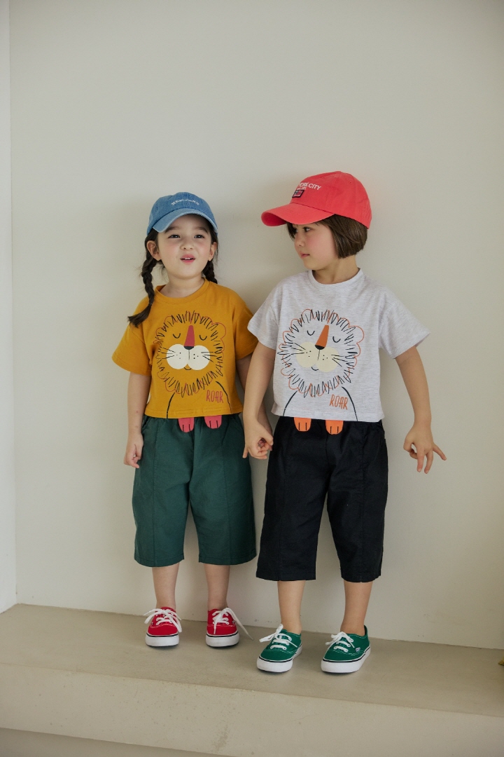 Orange Mom - Korean Children Fashion - #littlefashionista - Span Baggy Pants - 7