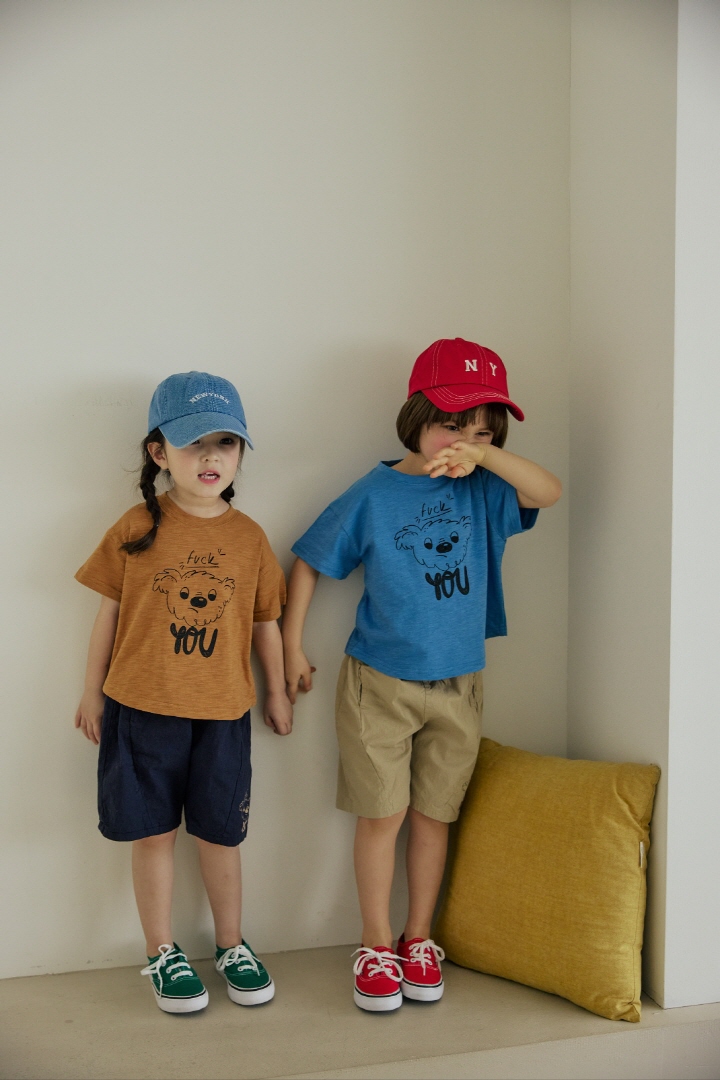 Orange Mom - Korean Children Fashion - #littlefashionista - Puppy Span Pants - 6