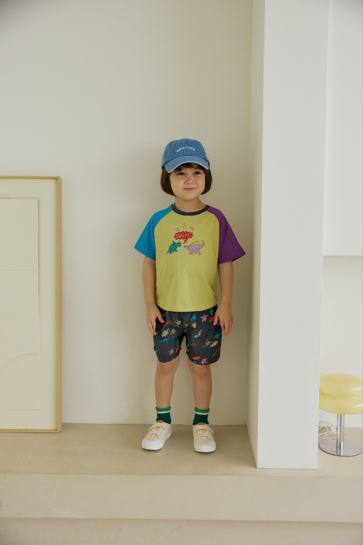 Orange Mom - Korean Children Fashion - #magicofchildhood - Dino Printed Pants - 9