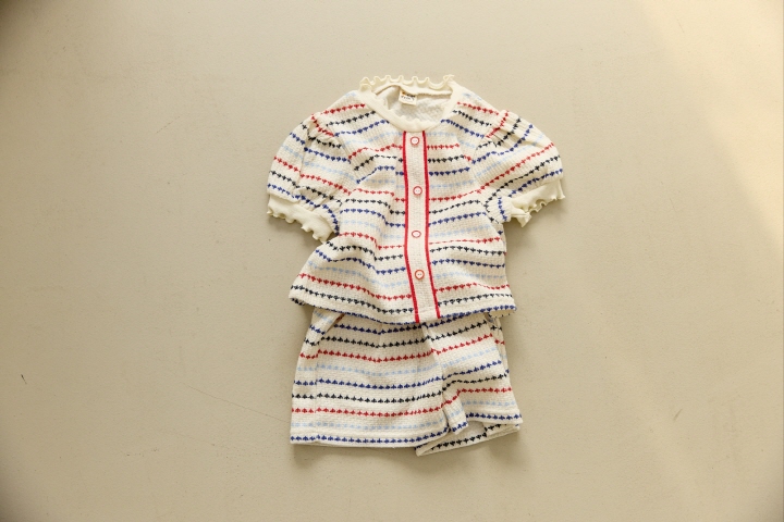 Orange Mom - Korean Children Fashion - #minifashionista - Jacquard Blouse - 6