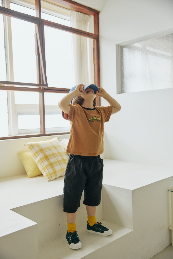 Orange Mom - Korean Children Fashion - #minifashionista - Car Tee - 6