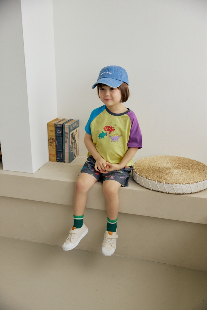 Orange Mom - Korean Children Fashion - #prettylittlegirls - Dino Printed Pants - 11