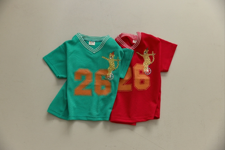 Orange Mom - Korean Children Fashion - #prettylittlegirls - Cycling Cat Tee - 3
