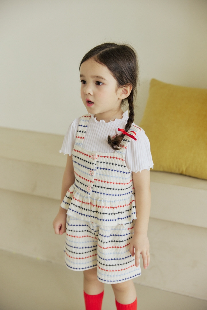Orange Mom - Korean Children Fashion - #stylishchildhood - Jacquard Pleated Shorts - 9