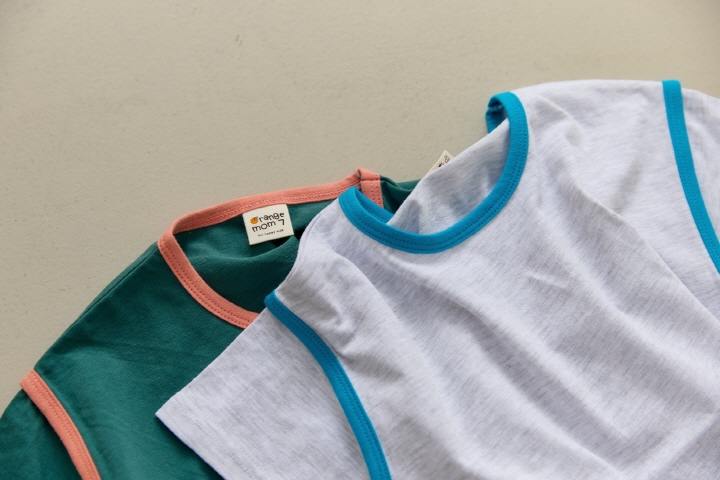 Orange Mom - Korean Children Fashion - #stylishchildhood - Neon Lion Tee - 5