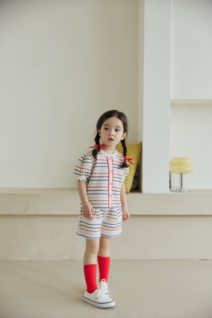 Orange Mom - Korean Children Fashion - #toddlerclothing - Jacquard Blouse - 9