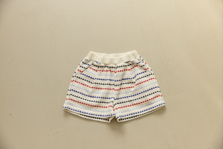 Orange Mom - Korean Women Fashion - #momslook - Jacquard Pleated Shorts (Mom) - 3
