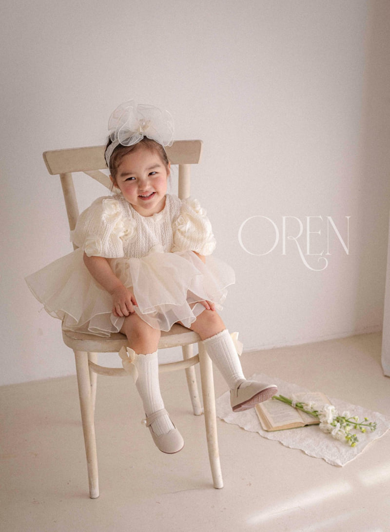 Oren - Korean Baby Fashion - #babyboutique - Roseberry Organza Suit - 9