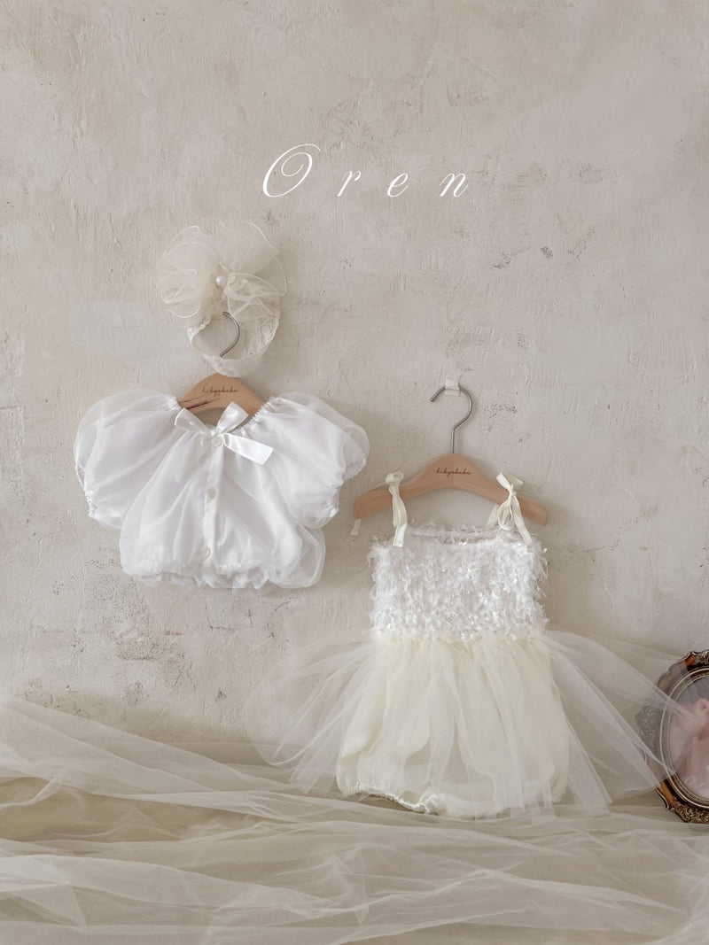 Oren - Korean Baby Fashion - #babyboutique - Alicia Organza Bolero - 7