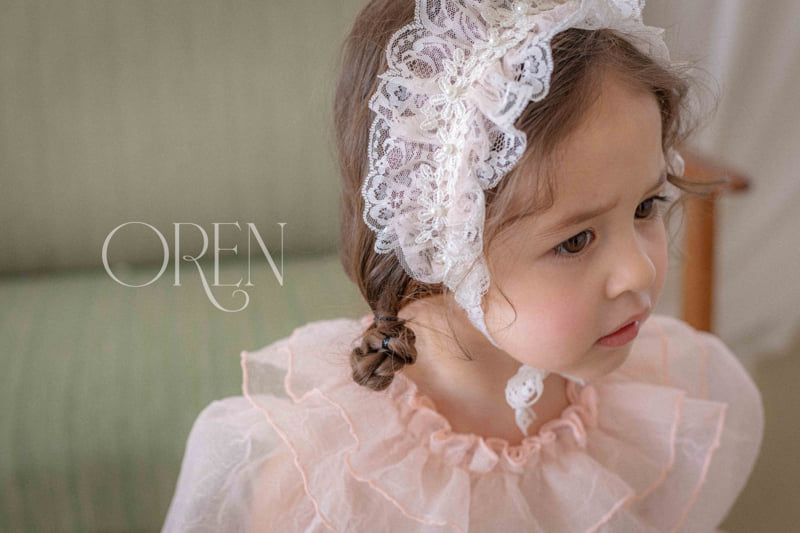 Oren - Korean Baby Fashion - #babyboutique - Chloe Lace Hairband - 2