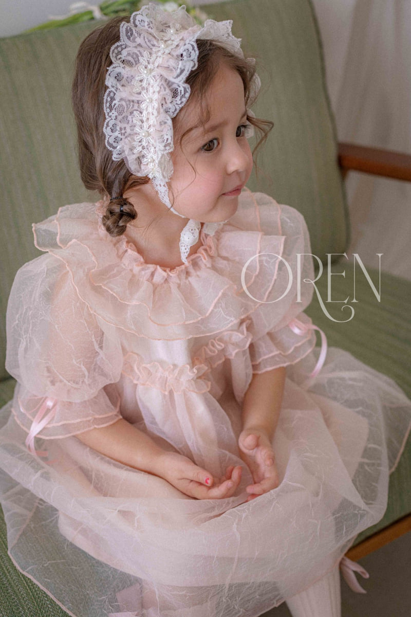 Oren - Korean Baby Fashion - #babyboutique - Chloe Lace Hairband - 3