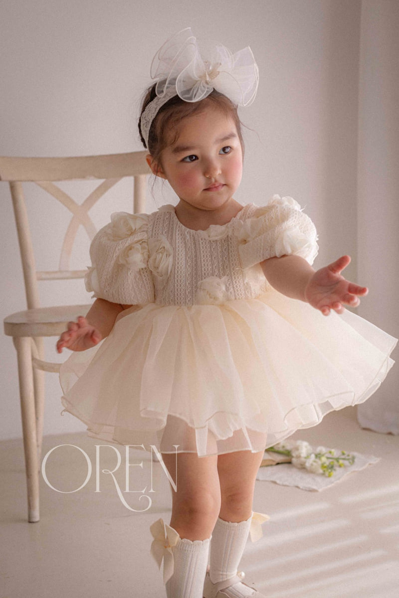Oren - Korean Baby Fashion - #babyboutique - Leah Round Ribbon Hairband