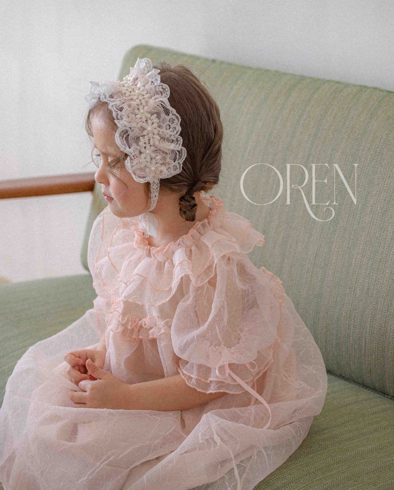 Oren - Korean Baby Fashion - #babyboutique - Chloe Lace Hairband - 4
