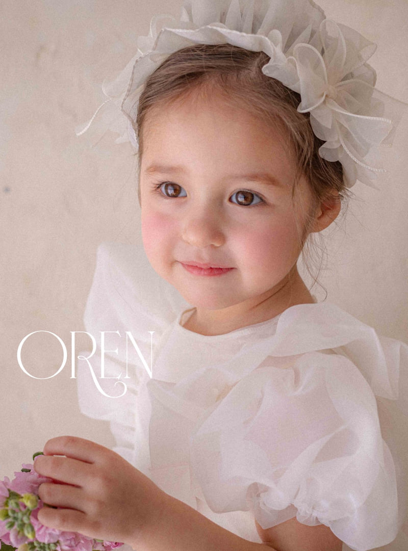 Oren - Korean Baby Fashion - #babyclothing - Emma Organza Cutting Hairband - 3