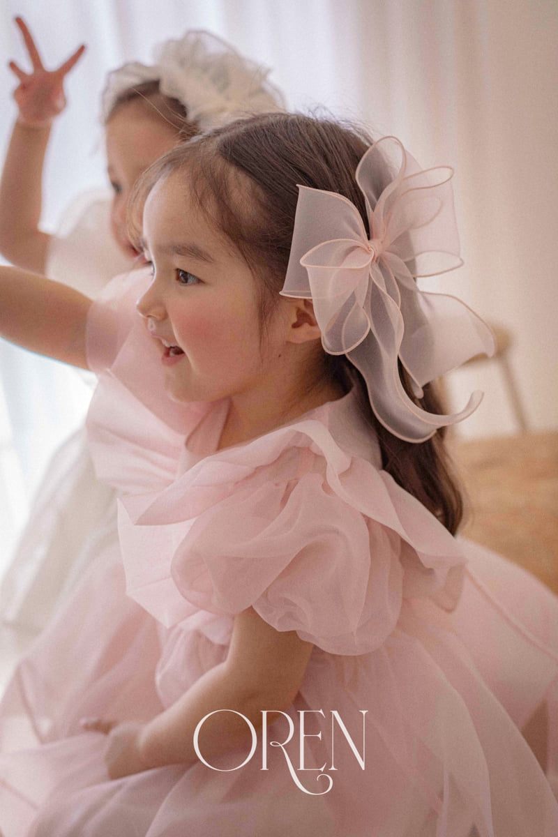 Oren - Korean Baby Fashion - #babyclothing - Ines Organza Clip - 2