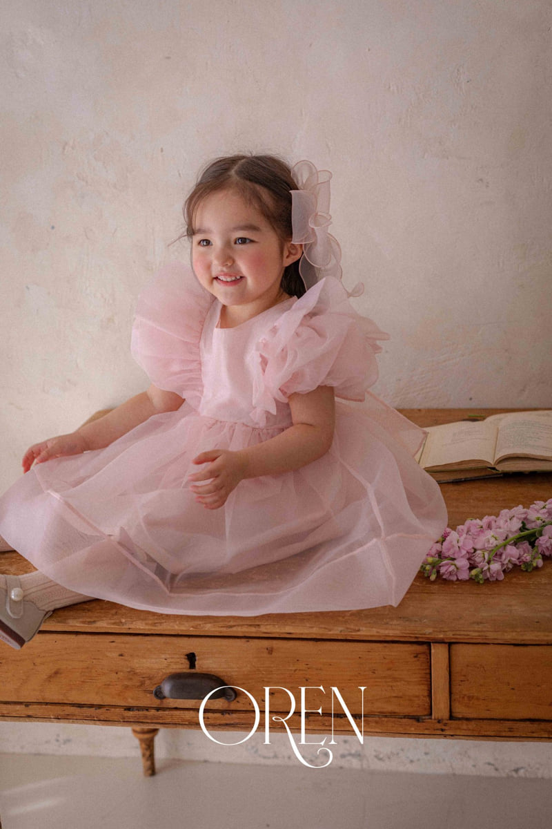 Oren - Korean Baby Fashion - #babyfashion - Ines Organza Clip - 3
