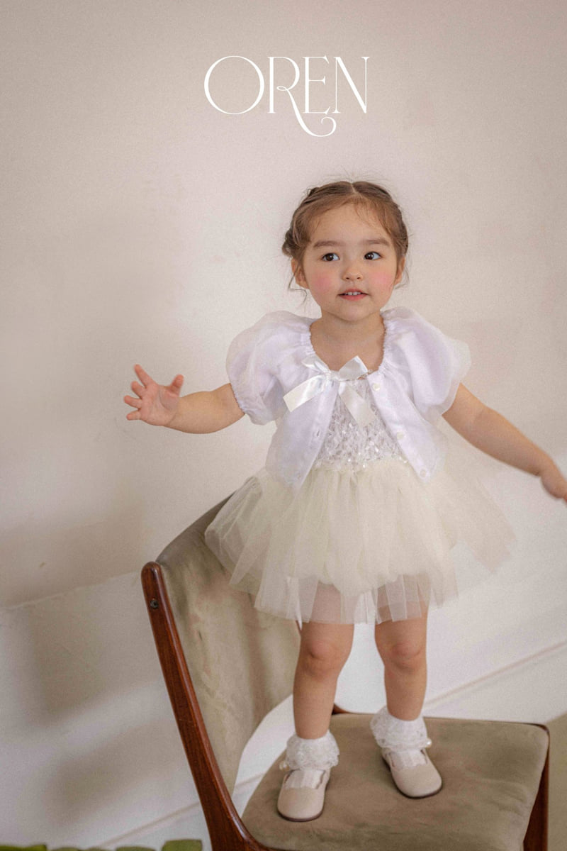 Oren - Korean Baby Fashion - #babyfever - Alicia Organza Bolero - 11