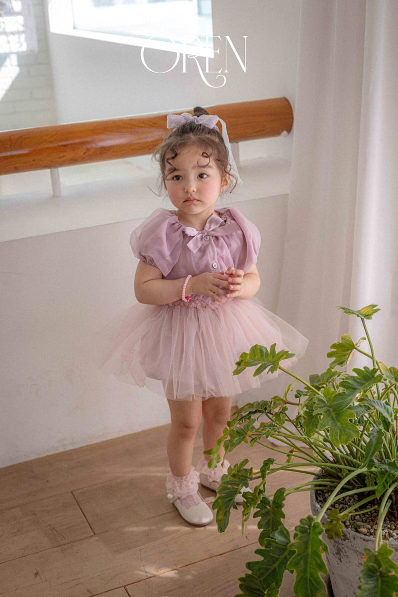 Oren - Korean Baby Fashion - #babyfever - Alicia Tutu Suit - 10
