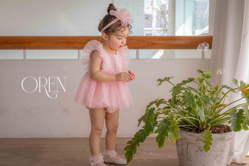 Oren - Korean Baby Fashion - #babyfever - Petit Maman Dot Sha Suit - 9