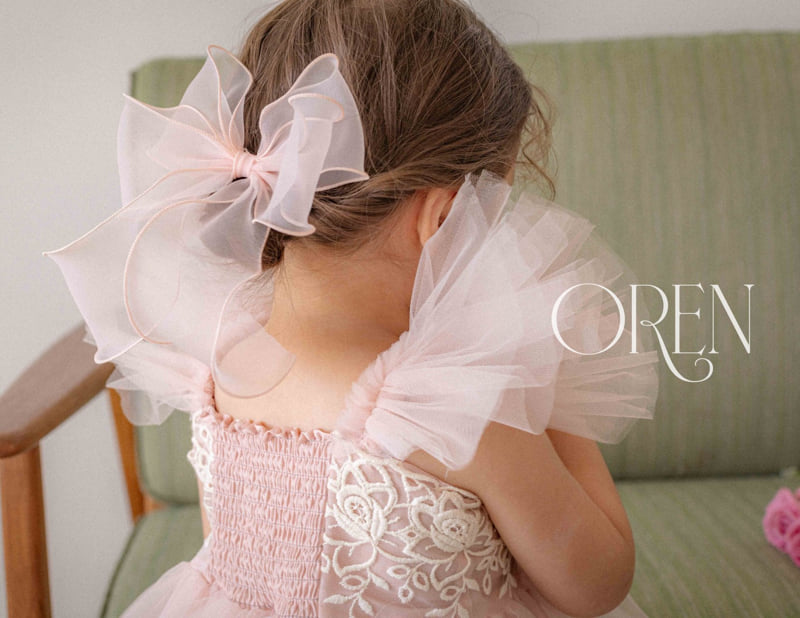 Oren - Korean Baby Fashion - #babyfashion - Ines Organza Clip - 4