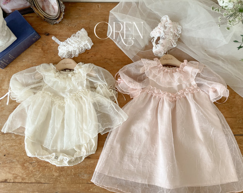 Oren - Korean Baby Fashion - #babygirlfashion - Chloe Lace Hairband - 8